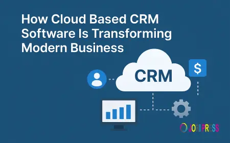 How Cloud Based CRM Software Is Transforming Modern Business