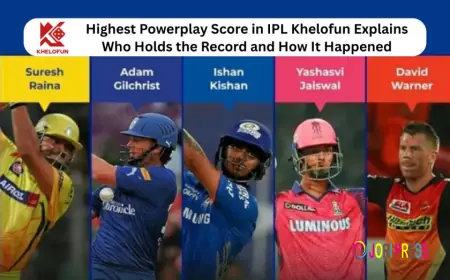 Highest Powerplay Score in IPL Khelofun Explains Who Holds the Record and How It Happened