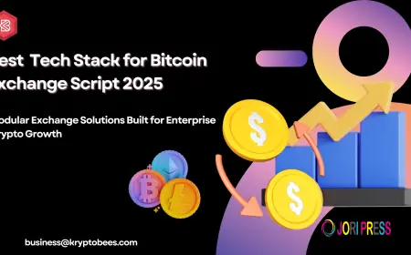 Best Tech Stack for Bitcoin Exchange Script 2025