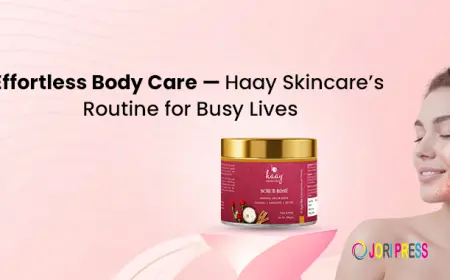 Effortless Body Care - HaaySkincare’s Routine for Busy Lives