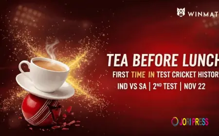 First-Ever Tea Before Lunch in Test History on Winmatch