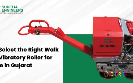 How to Select the Right Walk Behind Vibratory Roller for Your Site in Gujarat