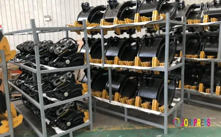 Adjustable Excavator Attachments