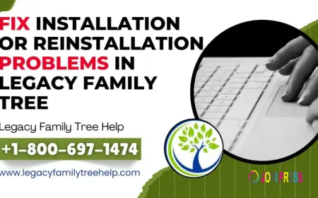 How to Fix Installation or Reinstallation Problems in Legacy Family Tree