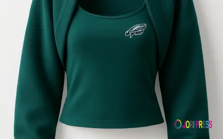 Philadelphia Eagles Midnight Green Shrug Cami – Sporty & Stylish Fan Wear