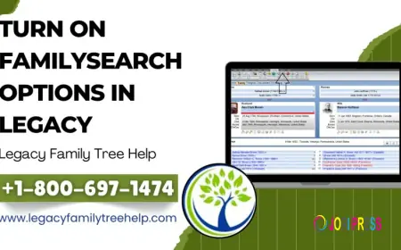 How to Turn On FamilySearch Options in Legacy Family Tree