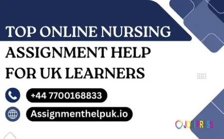 Top Online Nursing Assignment Help for UK Learners