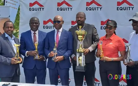 Equity Bank Uganda Unveils The 5th Edition Of The 2025 Equity-NARO Golf Open.
