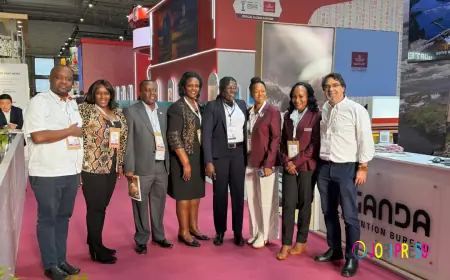 Speke Resort Munyonyo showcases at the IBTM World 2025 exhibition in Barcelona to promote MICE.