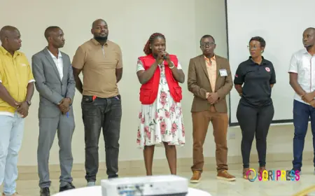 District Leaders register improved community immunization, capacity building with the integrated SLL heath project in Uganda.