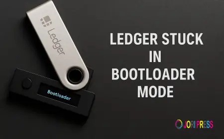 Ledger Stuck in Bootloader Mode – What's the Problem? (Easy Fix Guide)