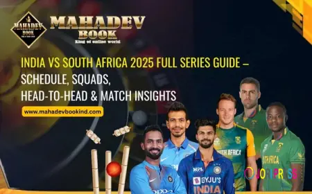 India vs South Africa 2025 Full Series Guide – Schedule, Squads, Head-to-Head & Match Insights