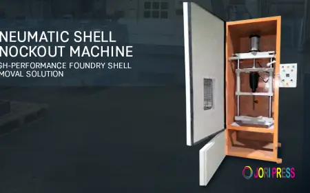 Pneumatic Shell Knockout Machine – High-Performance Foundry Shell Removal Solution