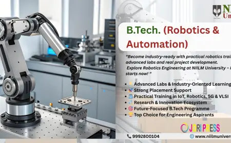 B Tech Robotics Engineering Colleges in Haryana – Shape the Future of Automation at NIILM University