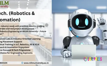 B Tech Robotics Engineering Colleges in Haryana – Build the Future with NIILM University