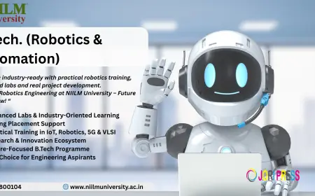 B Tech Robotics Engineering Colleges in Haryana – Build the Future with NIILM University
