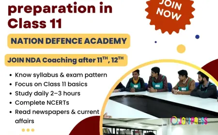 How to start NDA preparation in Class 11