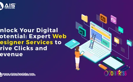 Unlock Your Digital Potential: Introducing AIS Technolabs' Expert Web Designer Services to Drive Clicks and Revenue