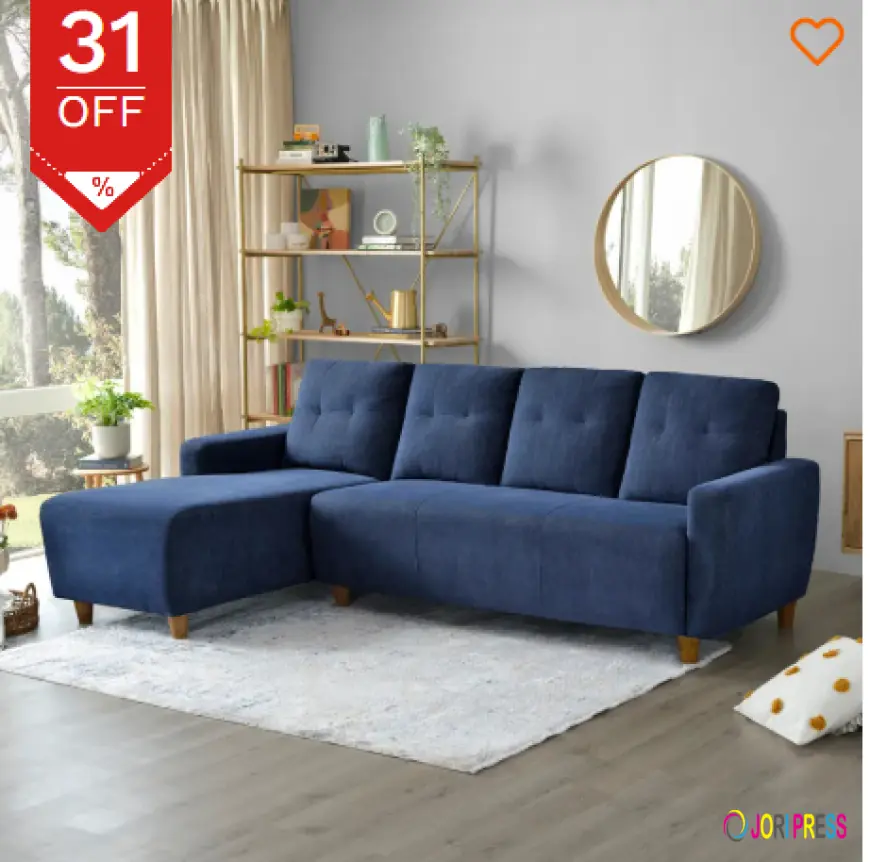 Buy L Shape Sofa | Stylish L Shape Sofa Set & L Shaped Couch Online