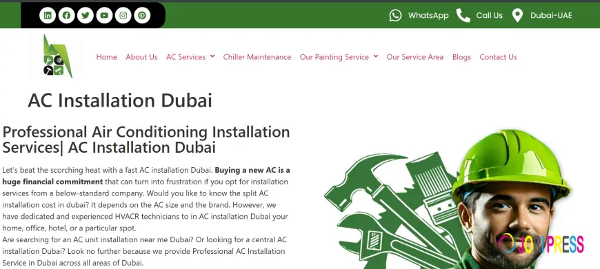 Professional AC Repair Services in Dubai – Stay Cool All Year Round