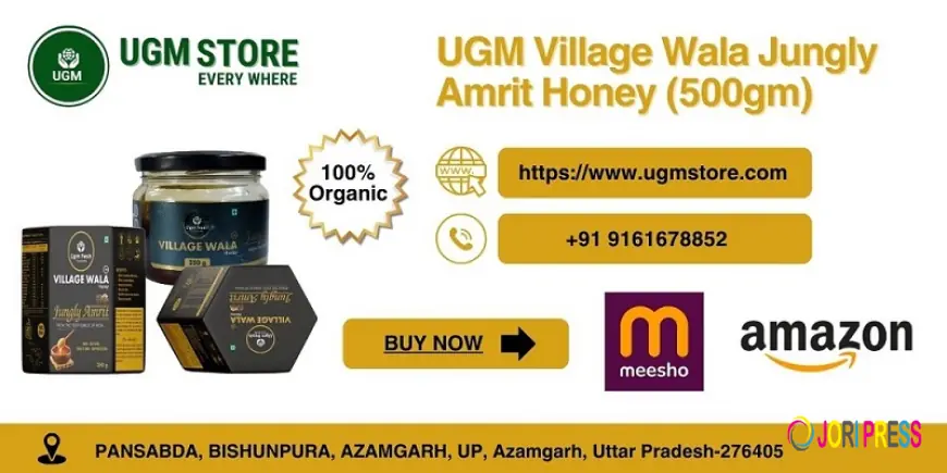 Village Wala Jungly Amrit Honey – The Purest Wild Honey India Has to Offer!