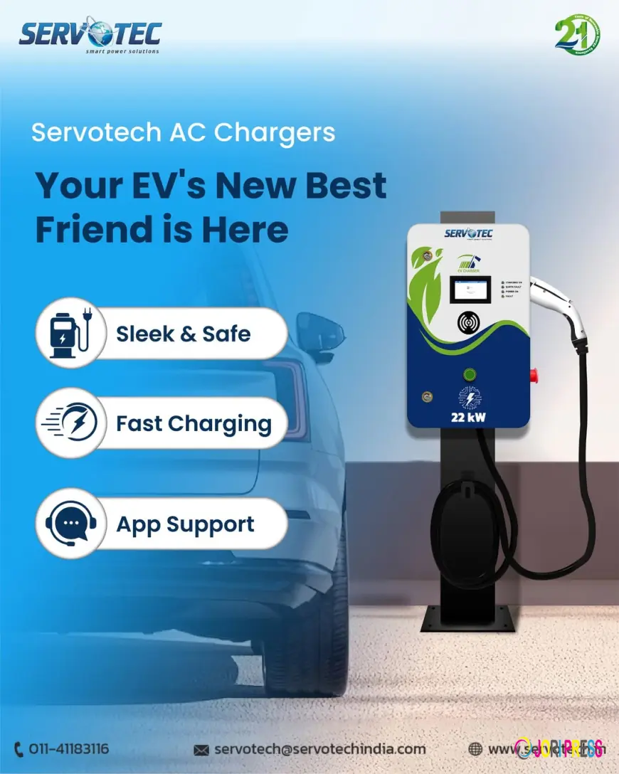 Servotech AC EV Chargers