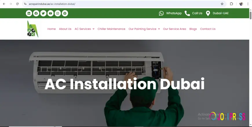 AC Installation in Dubai – Expert, Affordable & Reliable Service