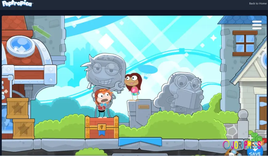 Explore Poptropica Adventure Game