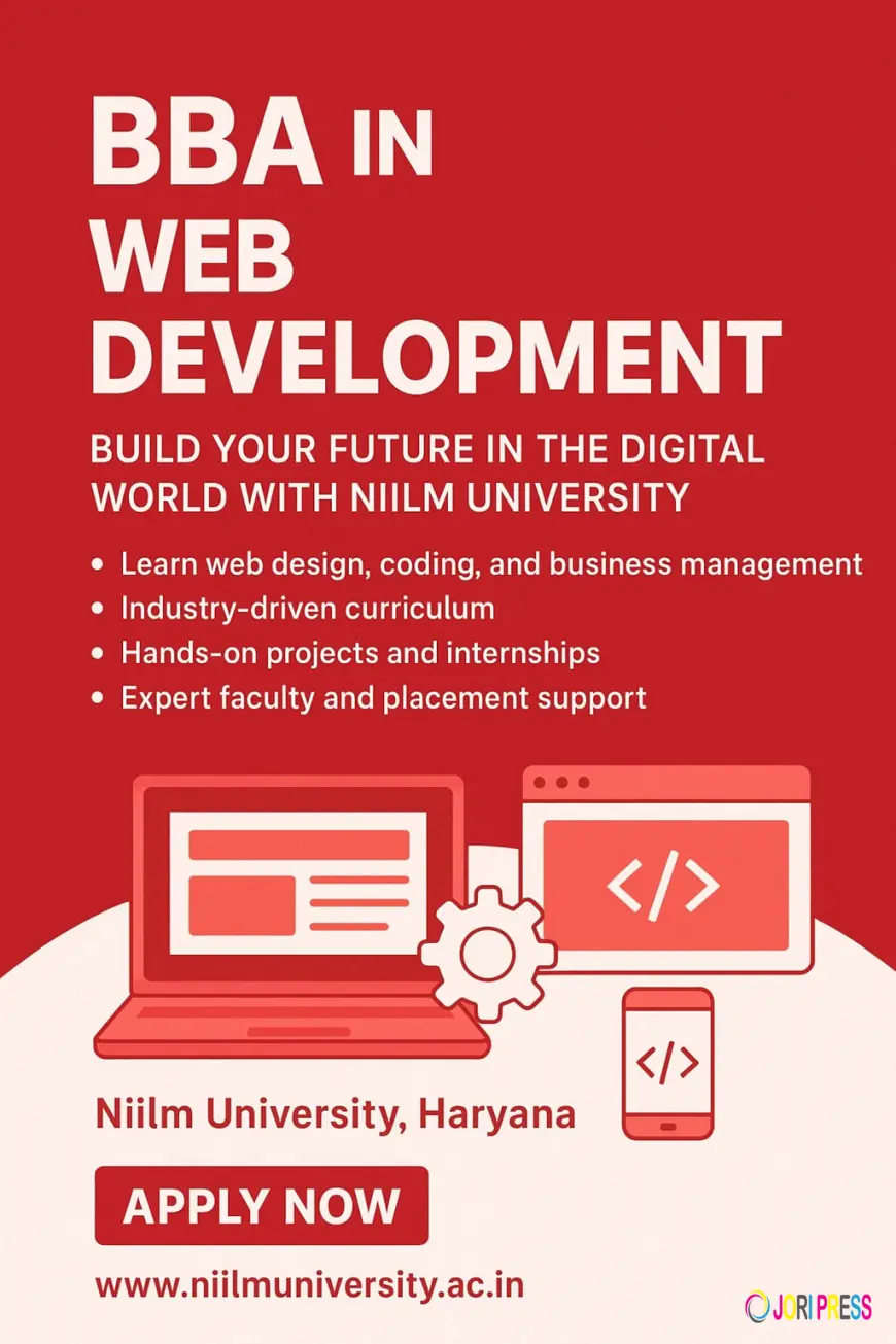 BBA in Web Development: Build a Dynamic Career in the Digital Era | Niilm University