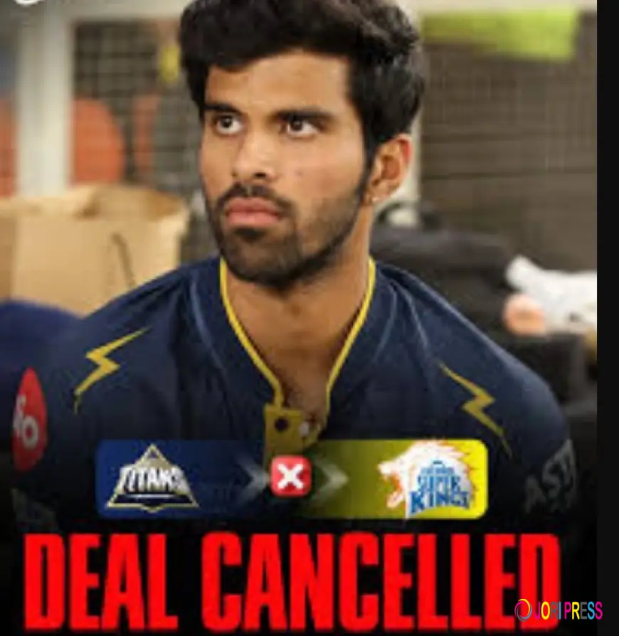 GT Reject CSK Move for Washington Sundar — Khelostar