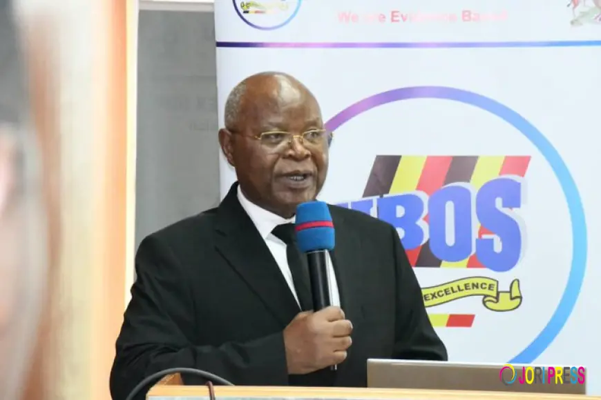 UBOS ED Chris Mukiza calls for innovative management of administrative data to guide decisions. 