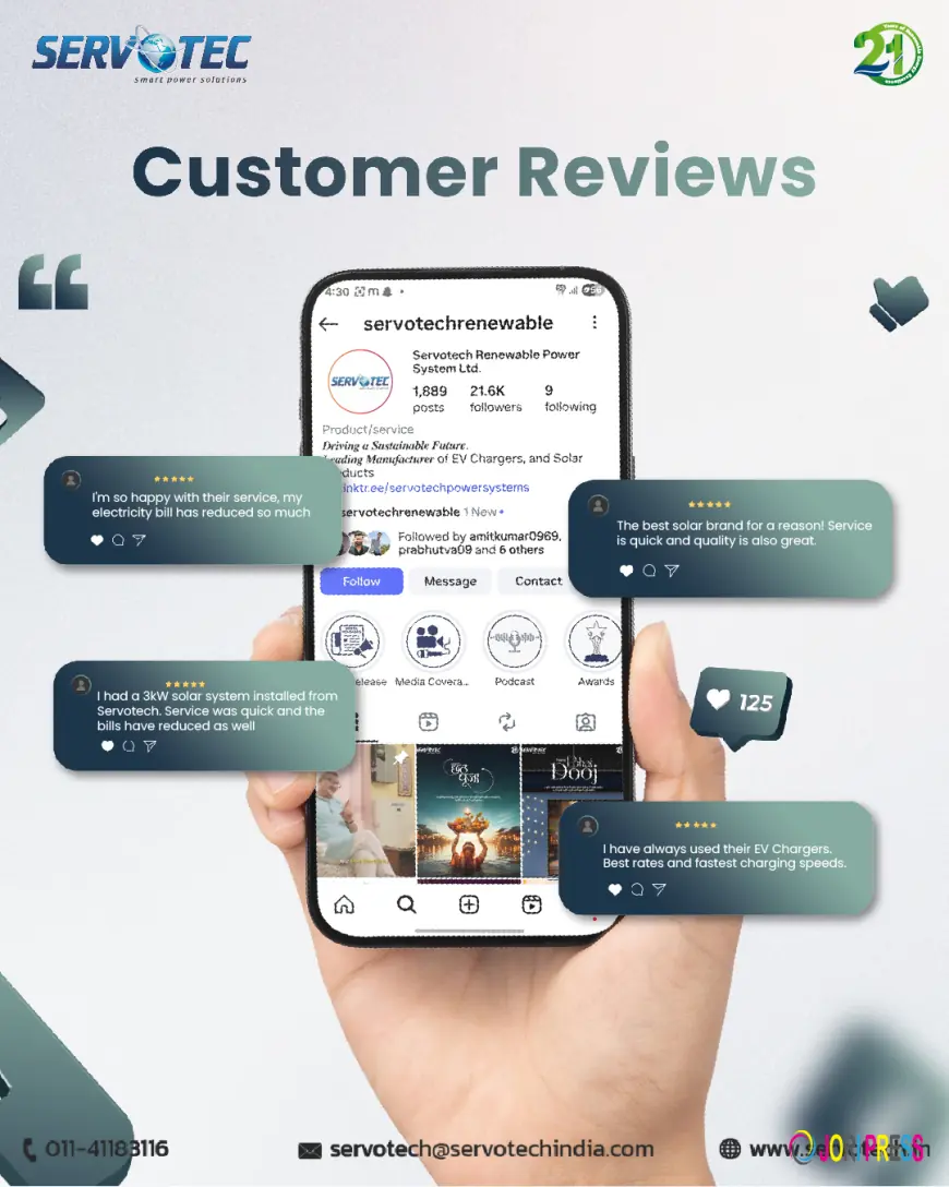 Servotech Customer Reviews