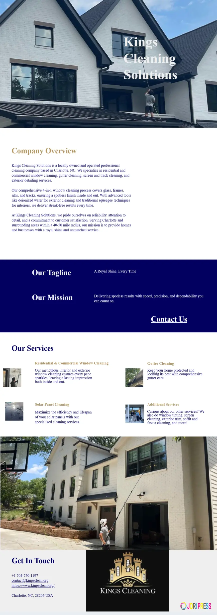 Charlotte Gutter Cleaning Service | Kings Cleaning Solutions