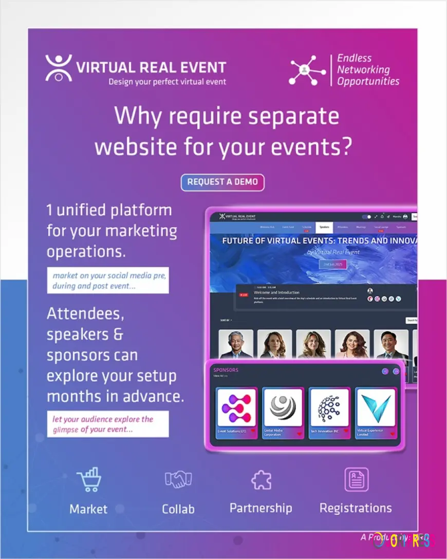 Why require separate website for your events?