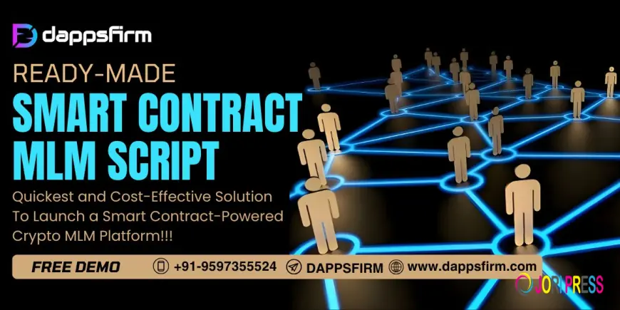 A Future Ready Crypto Downline Business Begins Here With Smart Contract MLM Script