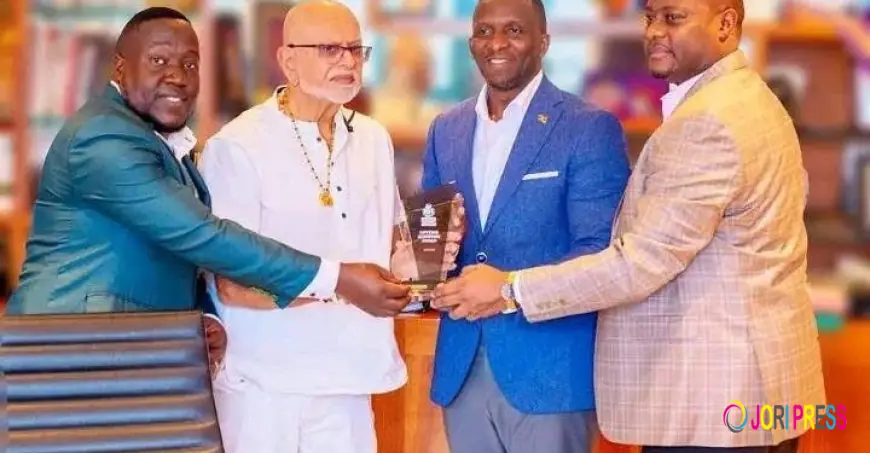 Tycoon Sudhir crowned among top Kampala ‘s Real Estate Business Leader 2025.