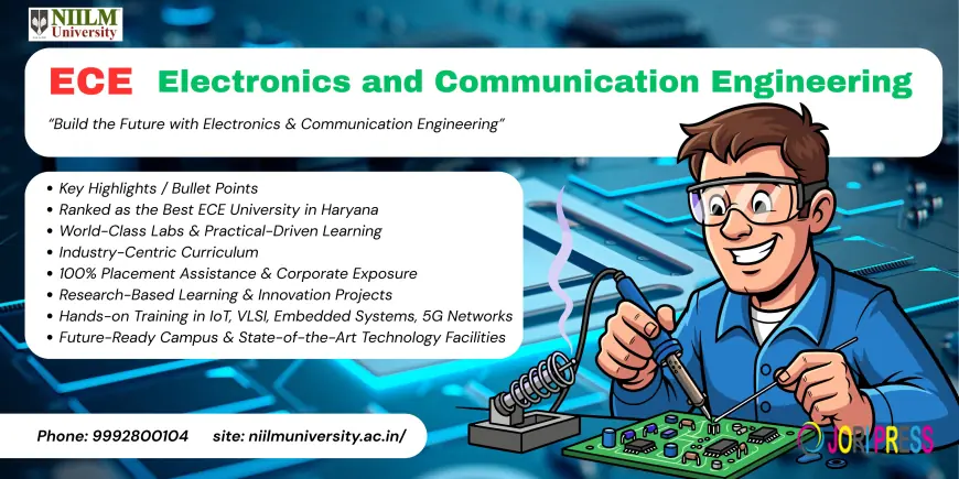 Electronics and Communication Engineering at NIILM University – Building the Future of Technology