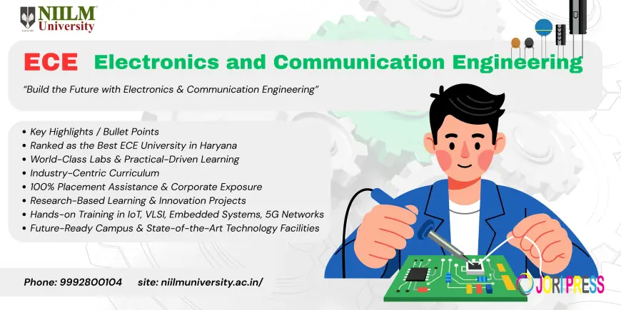 Electronics and Communication Engineering at NIILM University – Empowering Innovators, Shaping Global Technology