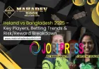 Ireland vs Bangladesh 2025 – Key Players, Betting Trends & Risk/Reward Breakdown