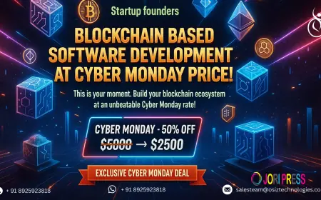 Cyber Monday Deals You Can’t Overlook: Blockchain Software Starting at Just $2500
