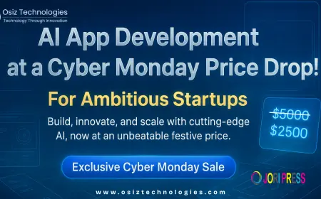 Revolutionize Business in the UK with AI App Development – Cyber Monday Offer $2500