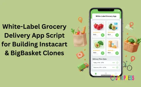 White-Label Grocery Delivery App Script for Building Instacart & BigBasket Clones