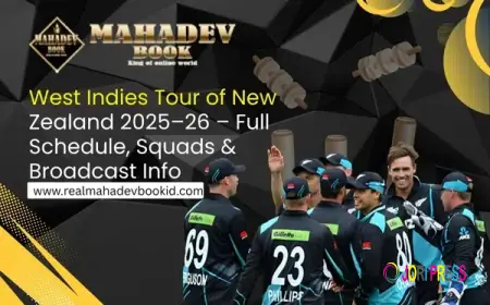 West Indies Tour of New Zealand 2025–26 – Full Schedule, Squads & Broadcast Info