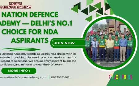 Nation Defence Academy: Trusted NDA Exam Coaching in Delhi for Early Starters