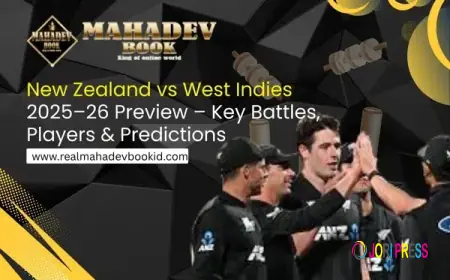 New Zealand vs West Indies 2025–26 Preview – Key Battles, Players & Predictions