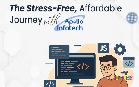 From Idea to Live Website: The Stress-Free, Affordable Journey with Apollo Infotech