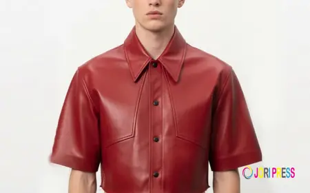 StyleZea's Cropped Leather Shirts: Bold, Modern, and Timeless
