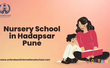 Nursery School in Hadapsar Pune – A Perfect Start for Your Child’s Learning Journey