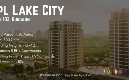 Aipl Lake City: A Modern Lakeside Township Redefining Living in Gurgaon