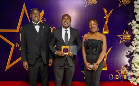 SMACKOBA recognizes Cavendish University’s E.D David Mutabanura with the  Distinguished Achiever Award